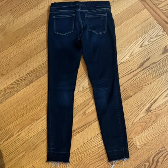 DL1961 Girls Denim Candy Legging Dark Blue Jeans size 12 DL Ultimate - Picture 4 of 10